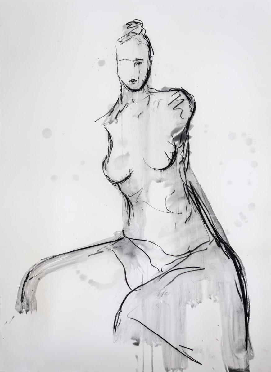 Draped Nude 3 by Thomas Bucich 
