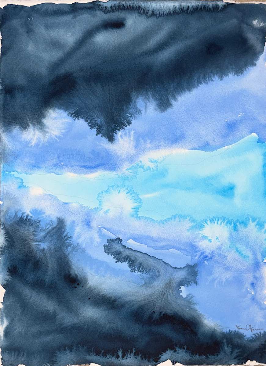 “Glacial Memory” by Ken Opin, Image 1.