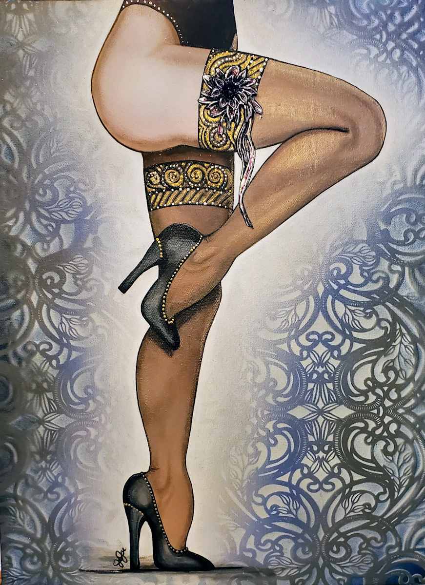 "Thigh High" by Juju Bartush 