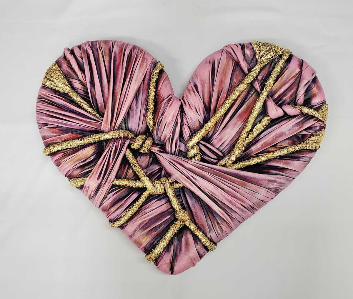 Pink Heart by Juju Bartush 