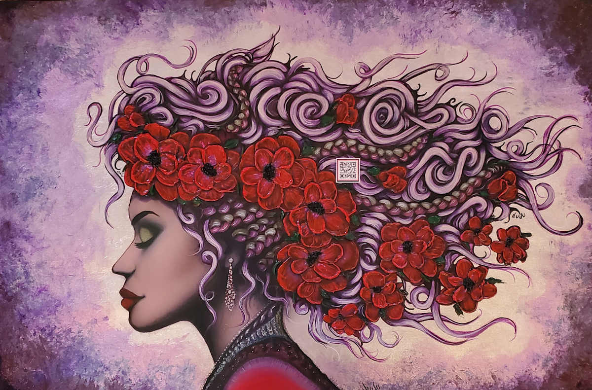 "Ms. Scarlett" by Juju Bartush 