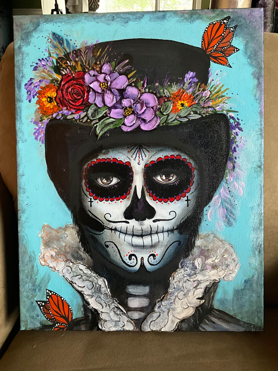 "Catrin" by Juju Bartush  Image: Dia de Los Muertos, Catrin 
