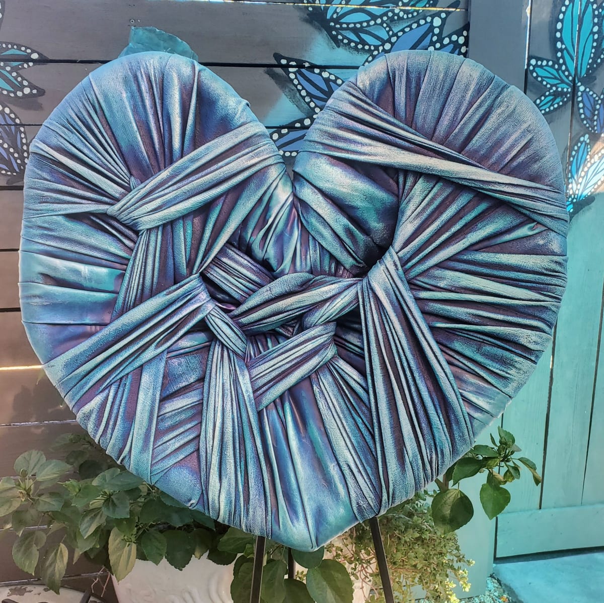"Blue Heart" by Juju Bartush 