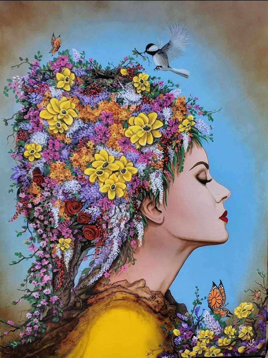 Nature's Bridesmaid by Juju Bartush 