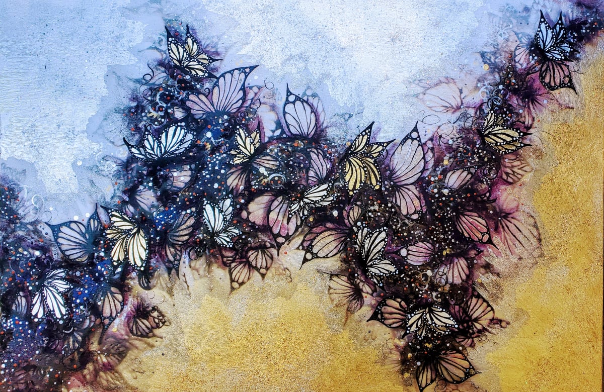 "Shimmer Shadows" by Juju Bartush 