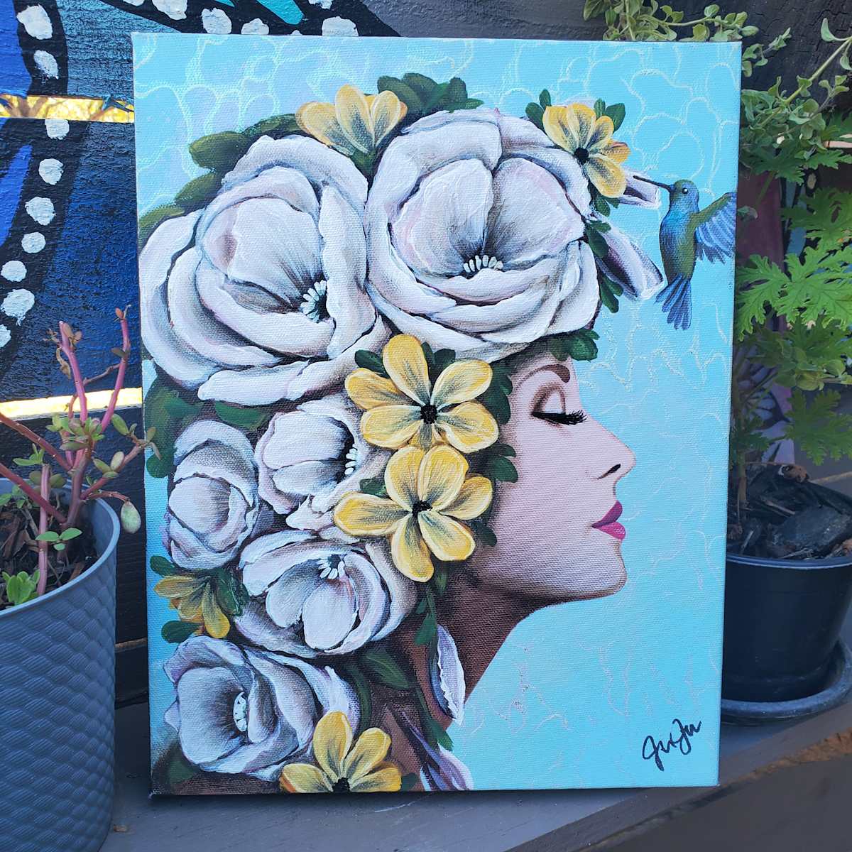 "Humming Bird" by Juju Bartush 