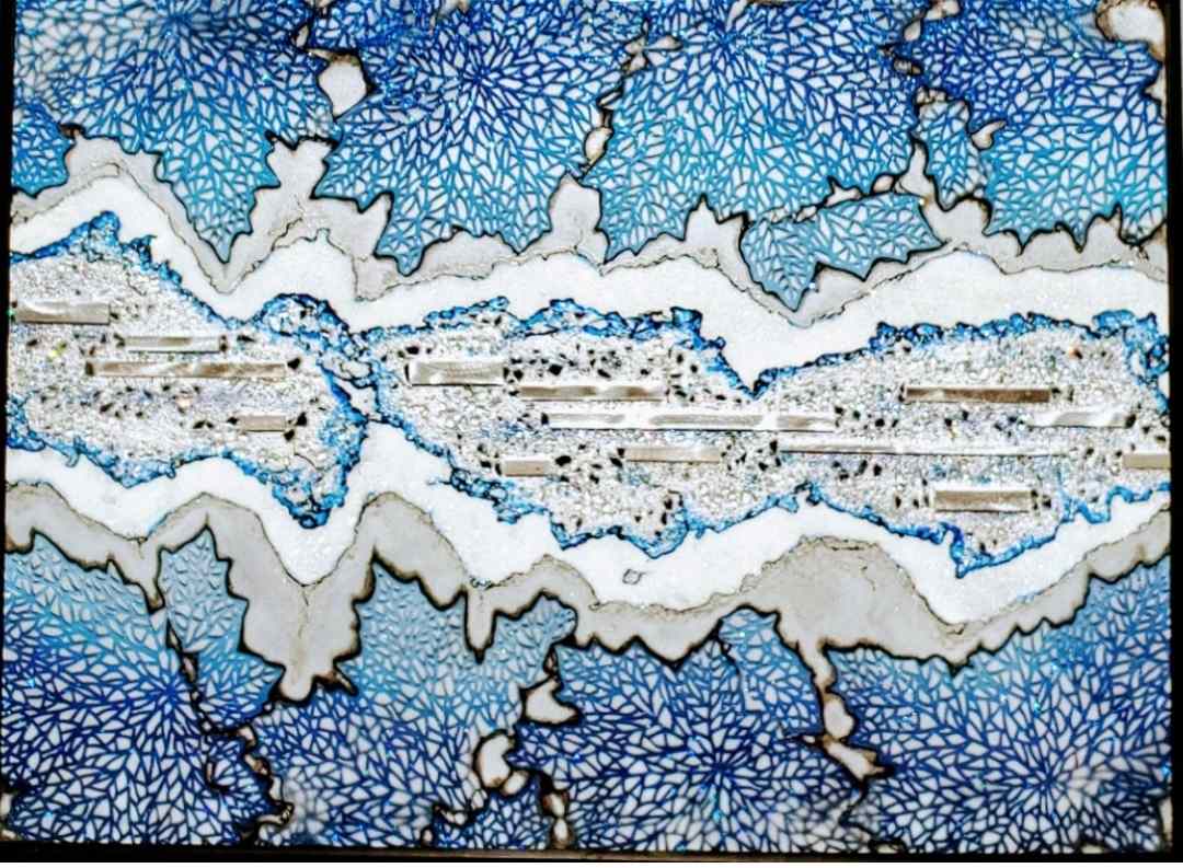 "Ice Blue" by Juju Bartush 