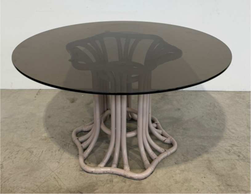 Glass Top Dining Table, Image 1.