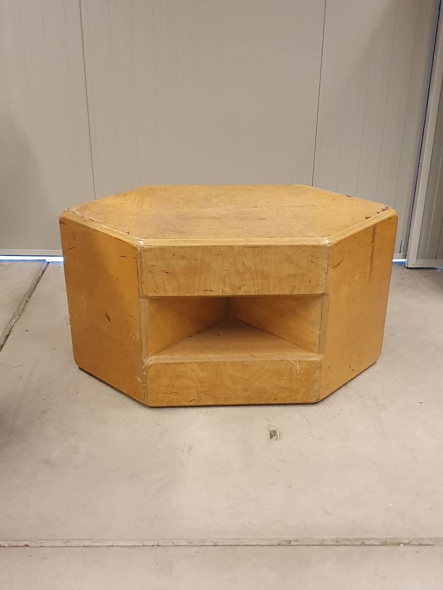 Structuralist Architectonic Element two-tier open by Herman Hertzberger, Image 1.