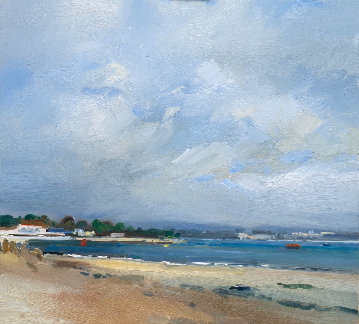 A Sunny Day Poole Harbour. Dorset by David Atkins 