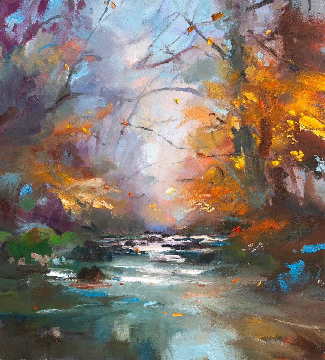 A River in Autumn IV 