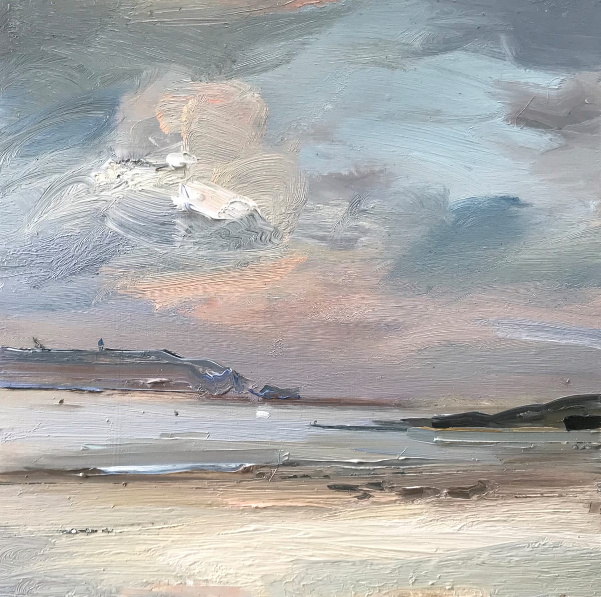 Late in the Day at Daymer by David Atkins | Artwork Archive