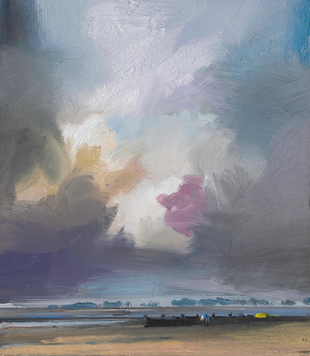 The Beach at Wells by David Atkins 