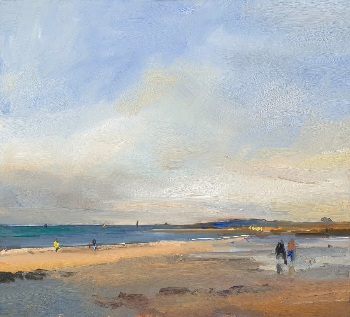 Towards Evening. Shell Bay. Poole by David Atkins 