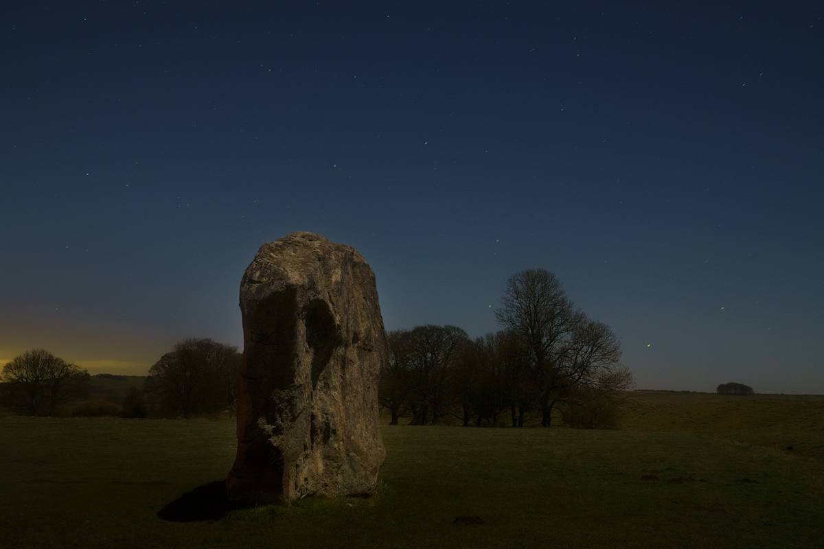 Avebury Scene by MJ Sharp, Image 1.