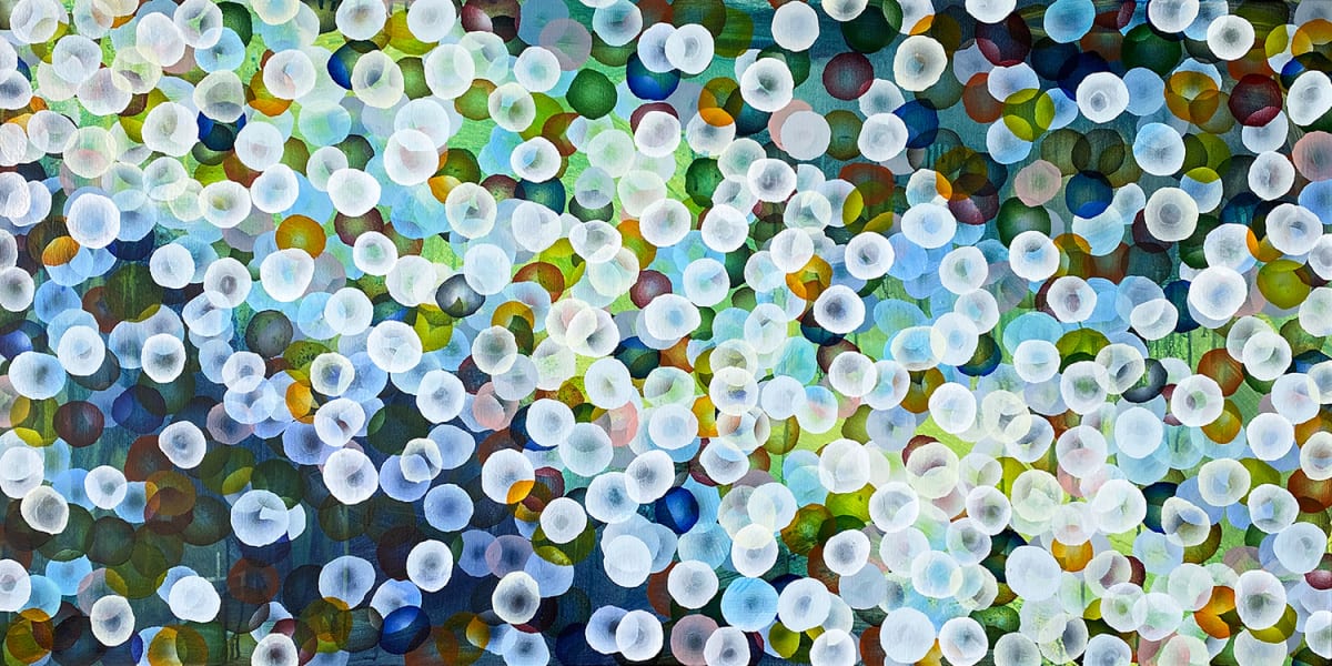 Bio Bloom Tideline Flurry II by Jacquelyn Stephens  Image: Bio Bloom Tideline Flurry II