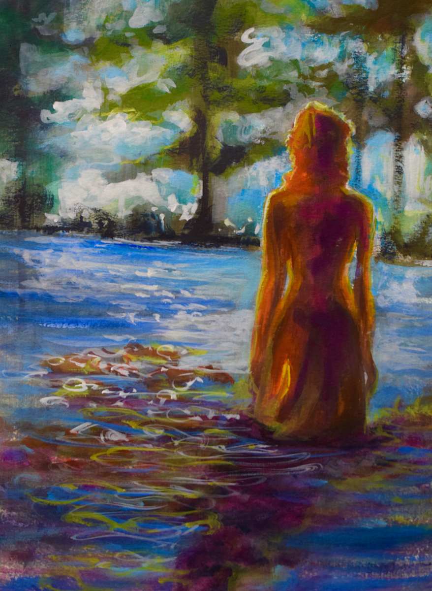 Works on Paper/ Wade Through by Dierdra Michelle, Image 1.
