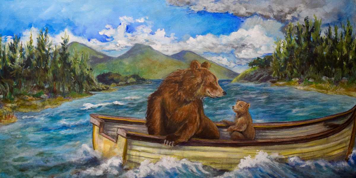 Bears in a Boat by Dierdra Michelle, Image 1.
