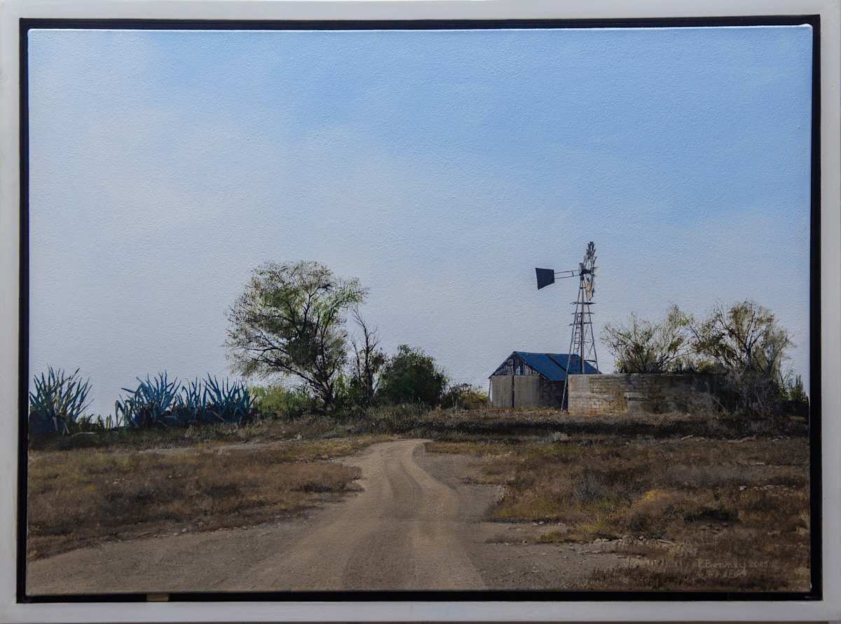Hilltop Water Point by Peter Bonney Artist  Image: Who would've thought... <a href="url">text people will see</a>.?