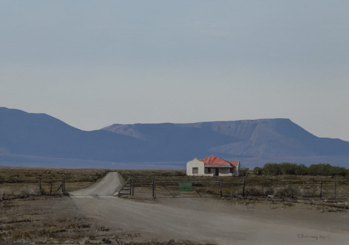 Nuweveld Boerdery by Peter Bonney  Image: A deserted farmhouse in the central Karoo area of the Western Cape