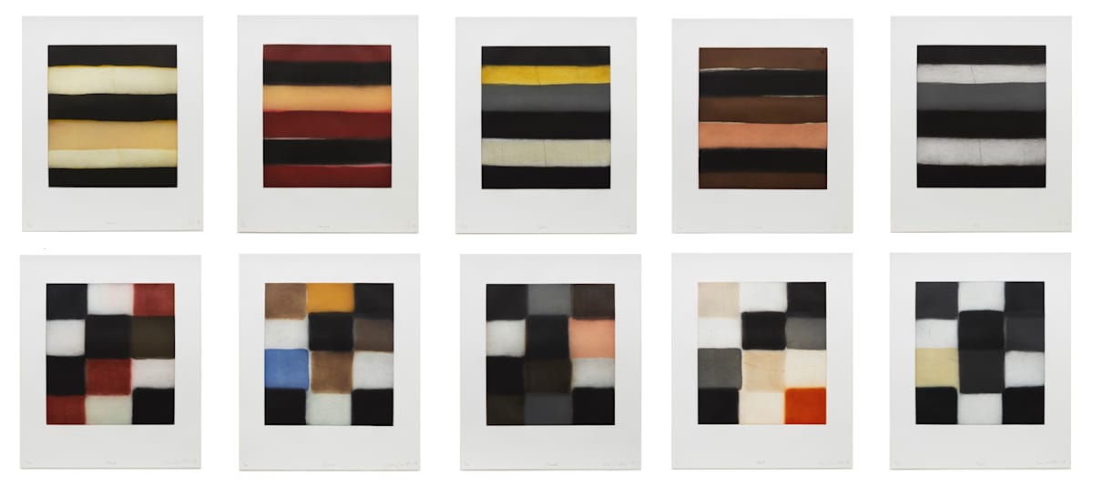 Landlines and Robes by Sean Scully, Image 1.