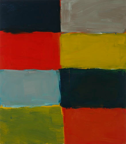 Fold Yellow Fold Red by Sean Scully, Image 1.