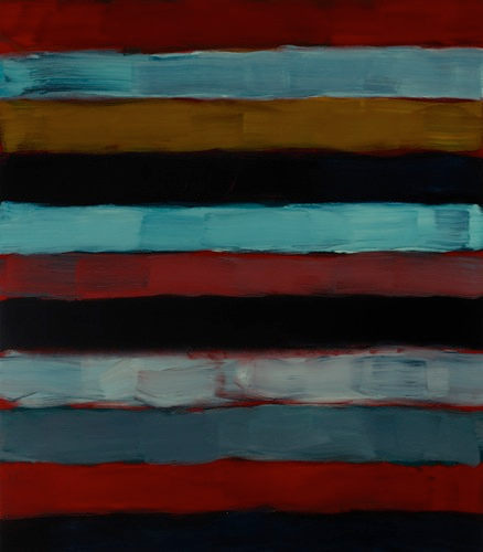 Landline Red Bridge by Sean Scully, Image 1.