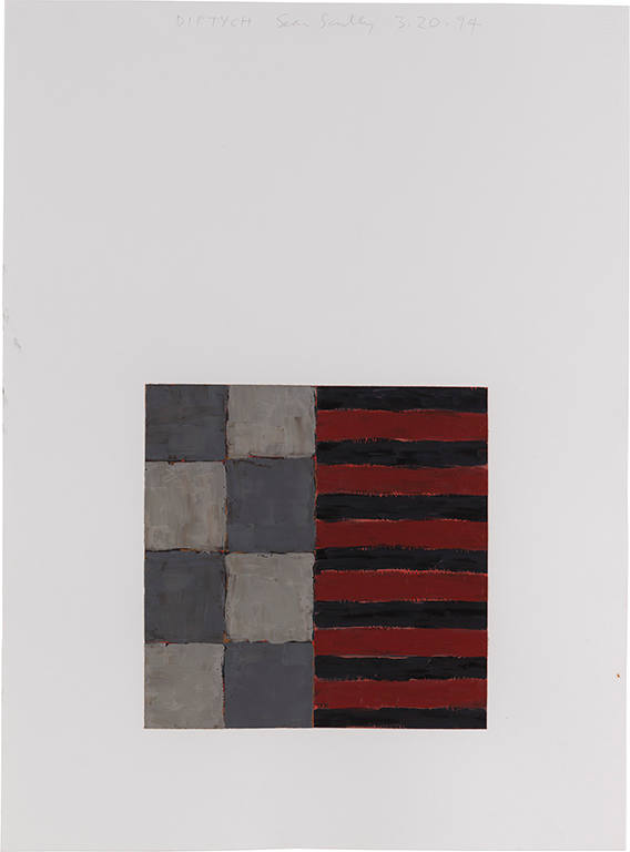 Diptych 3.20.94 by Sean Scully, Image 1.