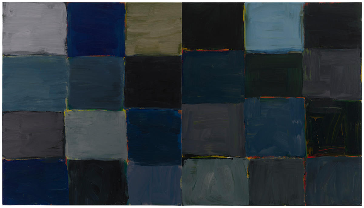 Robe Diptych 2 by Sean Scully, Image 1.