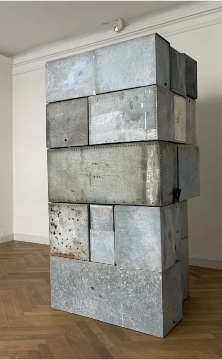 Zinc Block Tall by Sean Scully, Image 1.