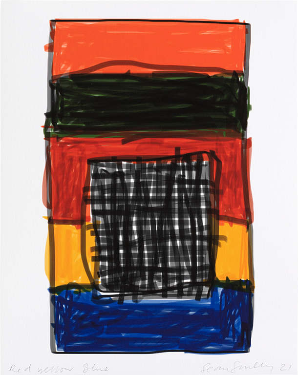 Red Yellow Blue by Sean Scully, Image 1.