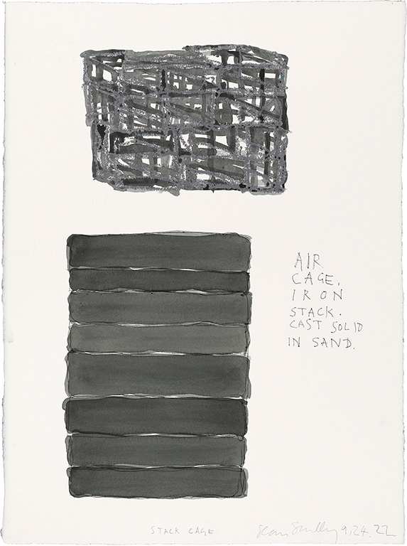 Stack Cage 9.24.22 by Sean Scully, Image 1.