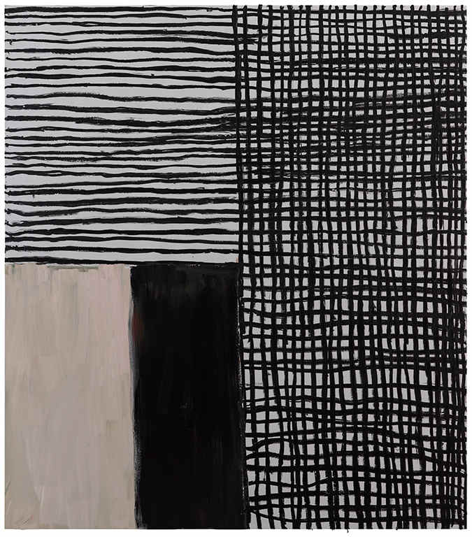 Net Black White by Sean Scully, Image 1.