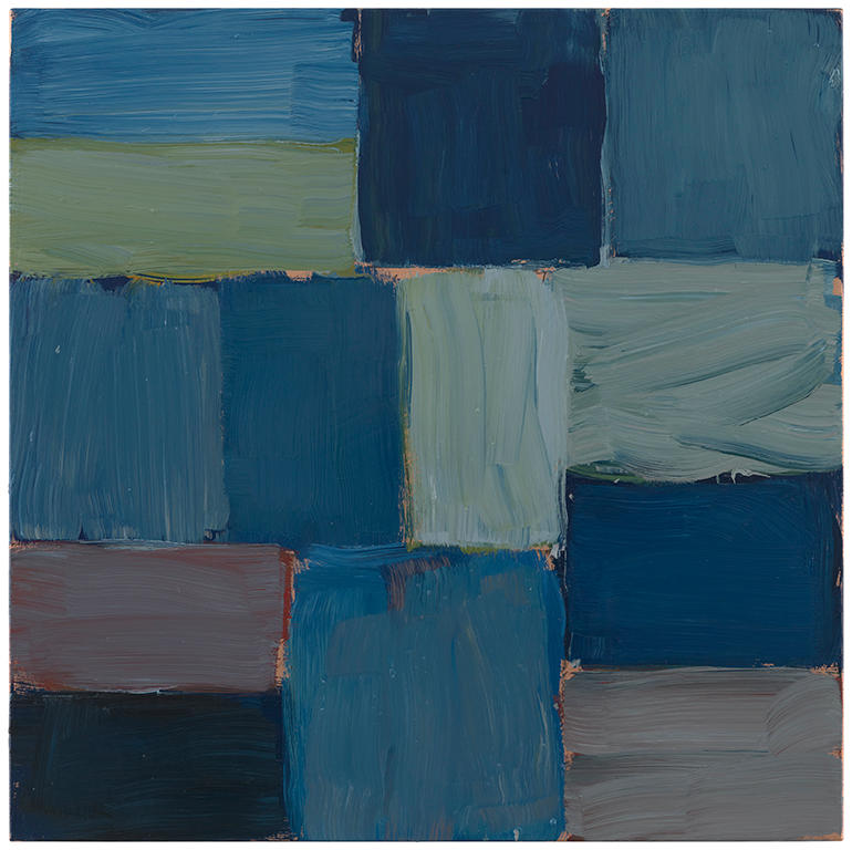 Wall Pale Pale Blue by Sean Scully, Image 1.
