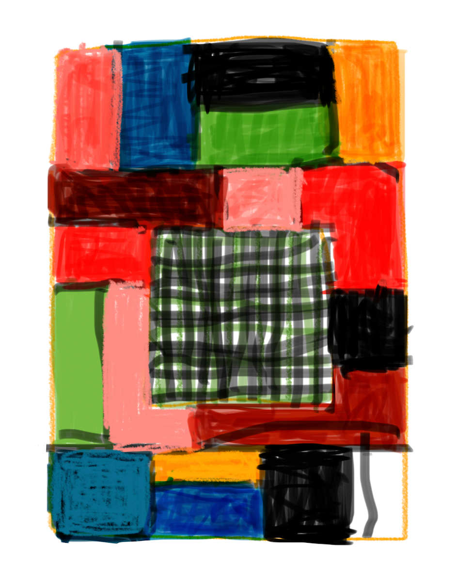 Inset Net 4 by Sean Scully, Image 1.