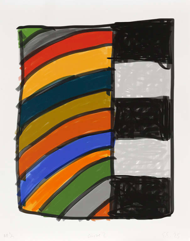 Curve 2 by Sean Scully, Image 1.