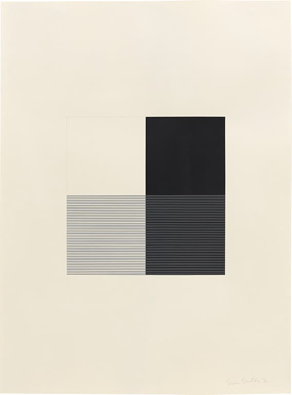Untitled (Fort Drawing #2) by Sean Scully, Image 1.
