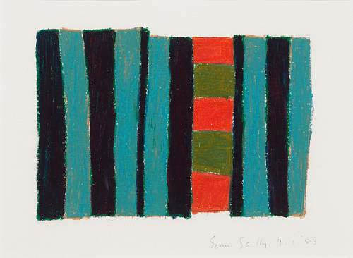 9.1.83 (Study for The Bather) by Sean Scully, Image 1.
