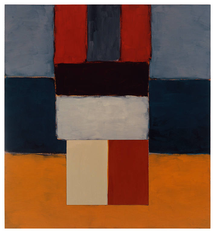Figure in Blue by Sean Scully, Image 1.