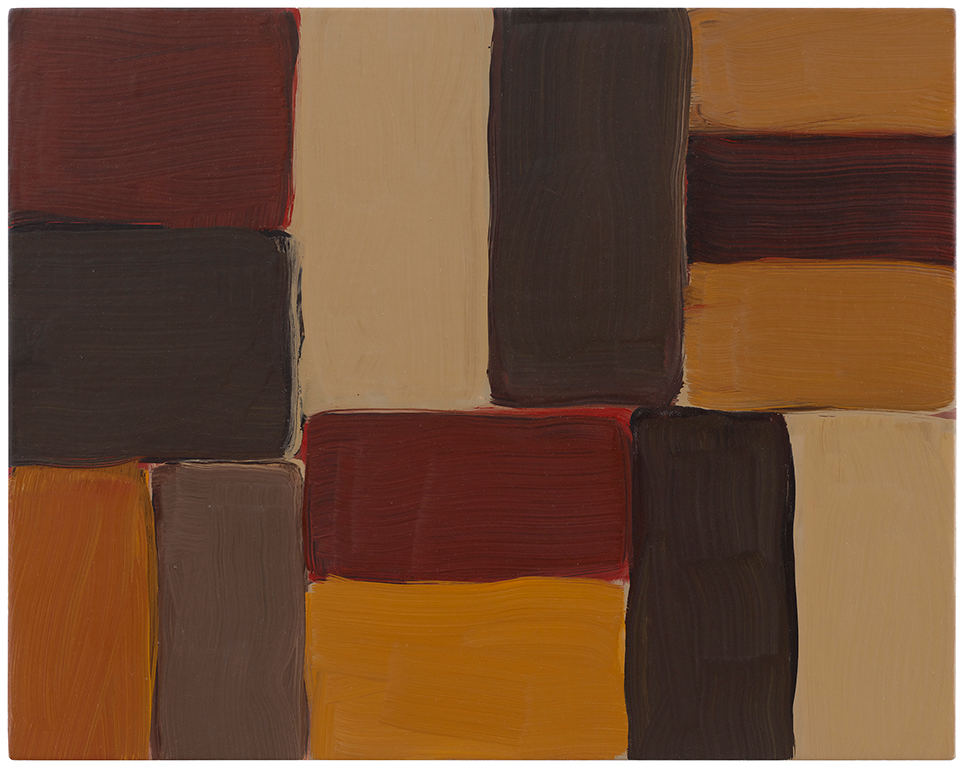 Small Orange Wall by Sean Scully, Image 1.