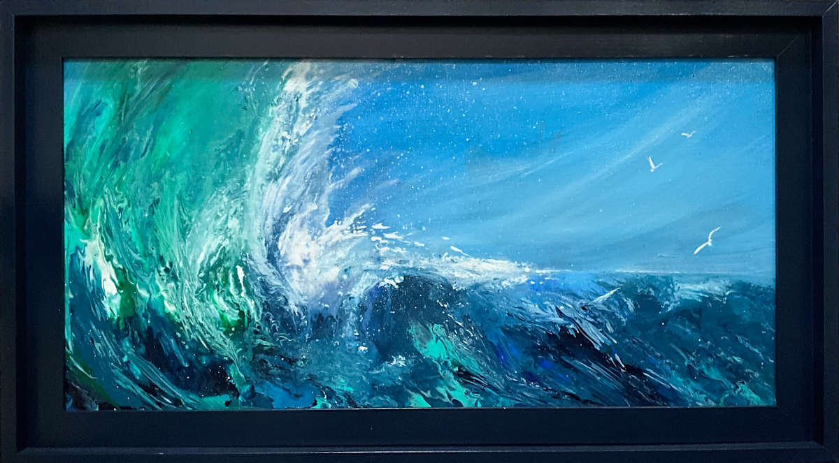 JUST WAVE by Debbie A Nye, Image 1.