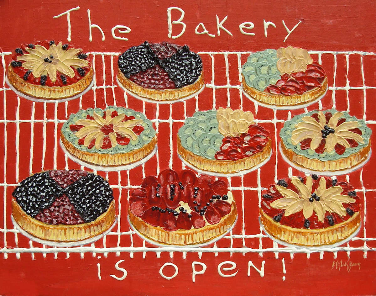The Bakery is Open! by Barb Sistak Baur, Image 1.