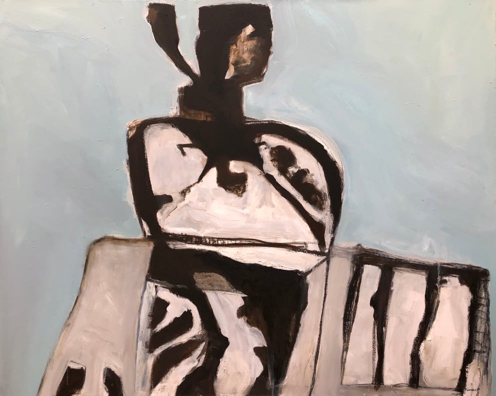 The Comedian in the Field by Paddy Lamb, Image 1.
