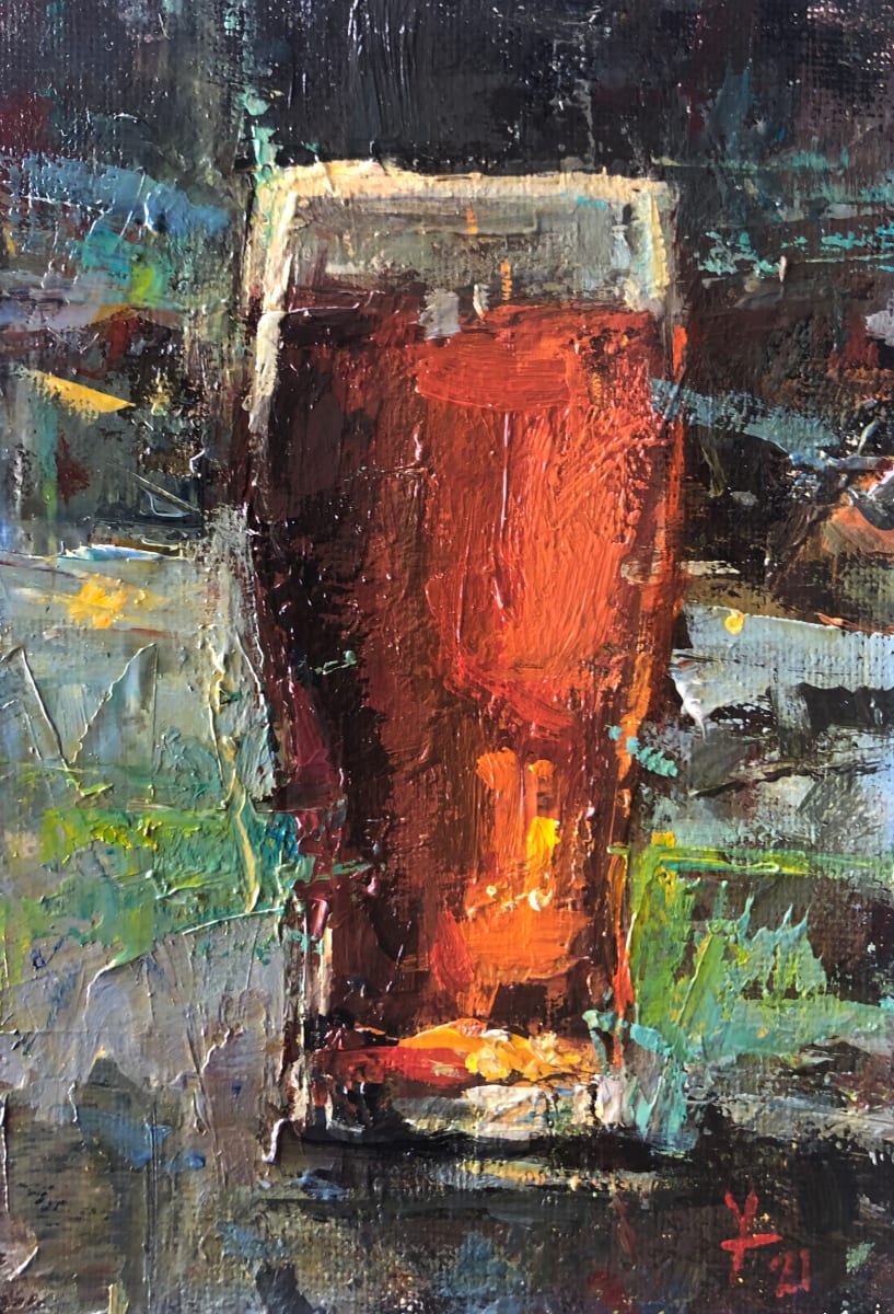 Amber Beer by Donald Yatomi 