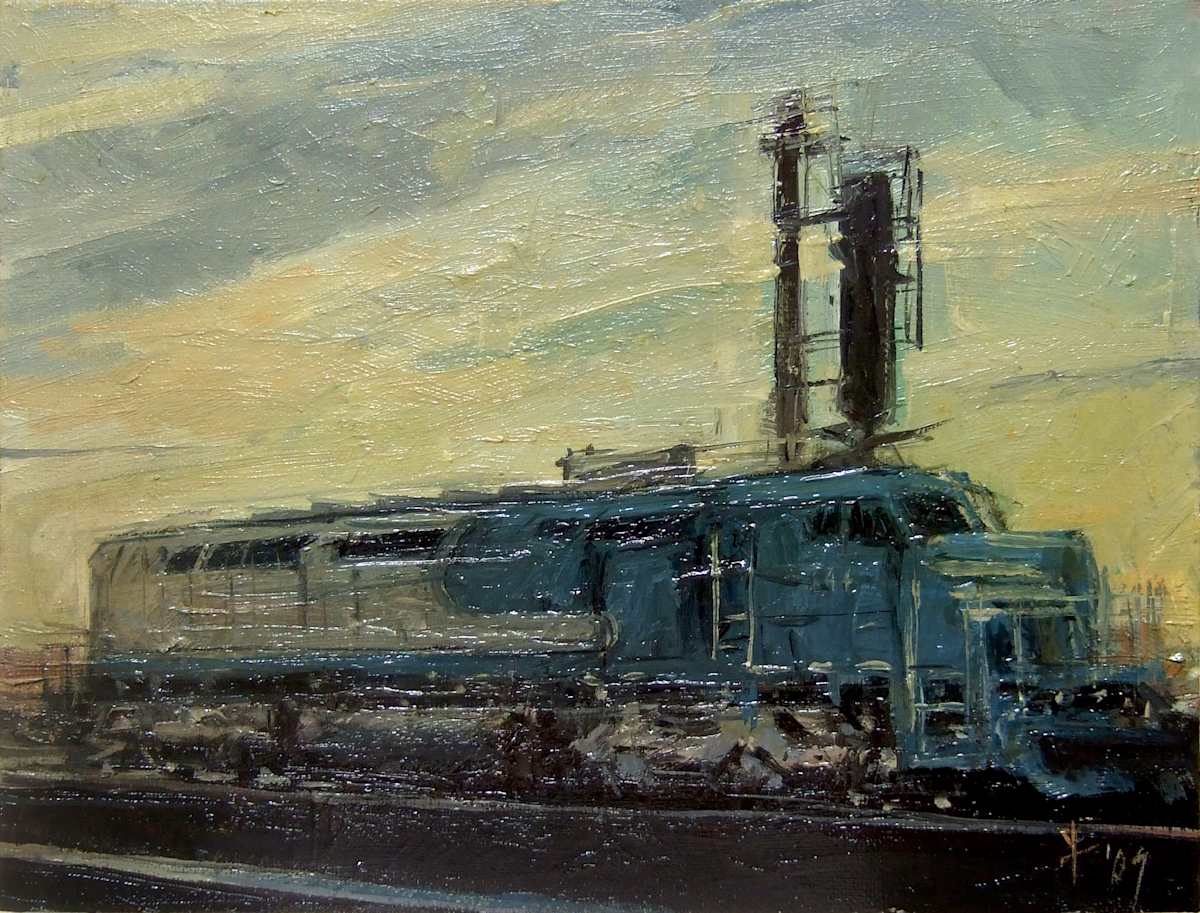 Blue Engine 644 by Donald Yatomi, Image 1.