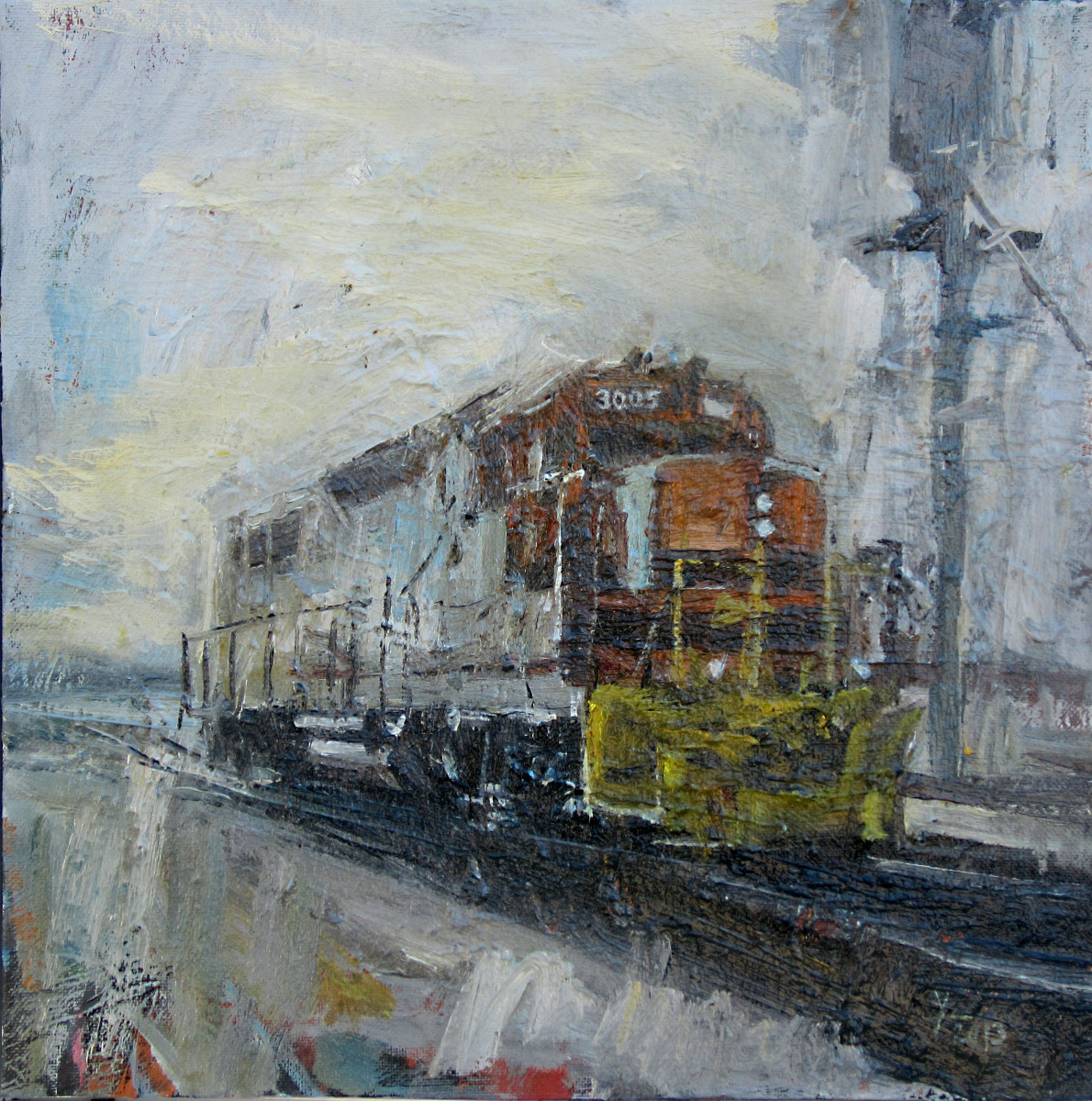 Engine 3005 by Donald Yatomi, Image 1.