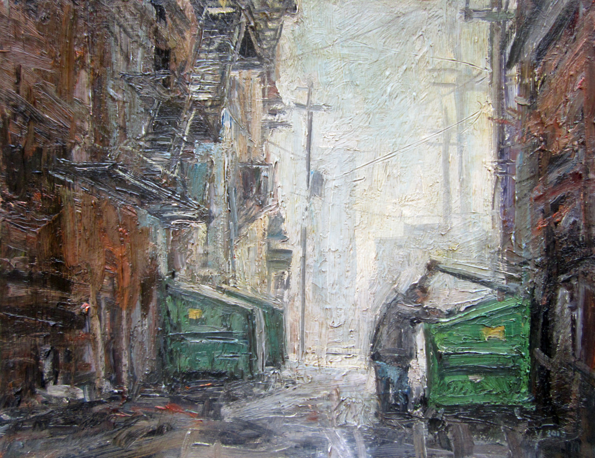 Green Dumpsters by Donald Yatomi, Image 1.