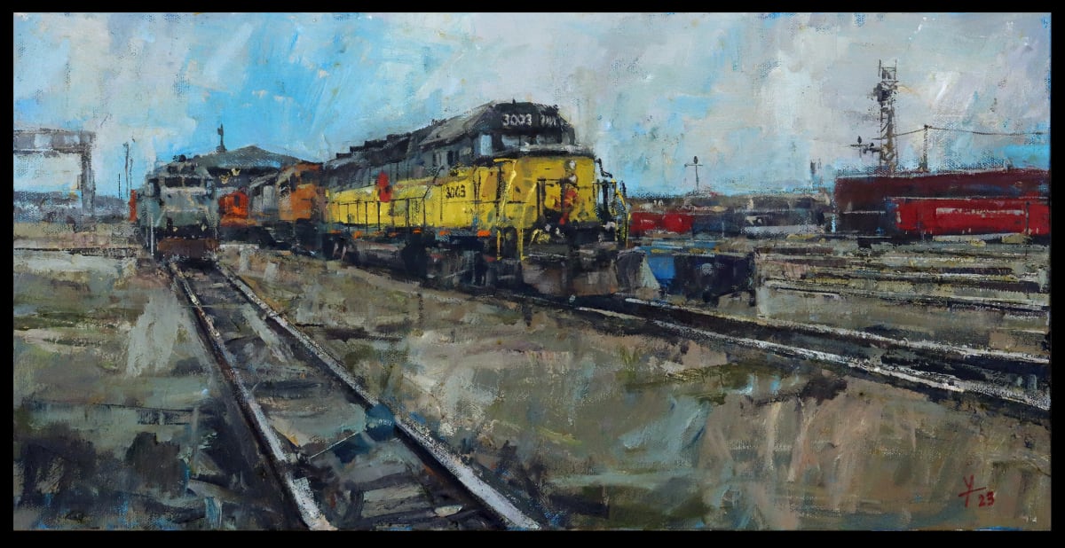 P&W Yellow Engine by Donald Yatomi 