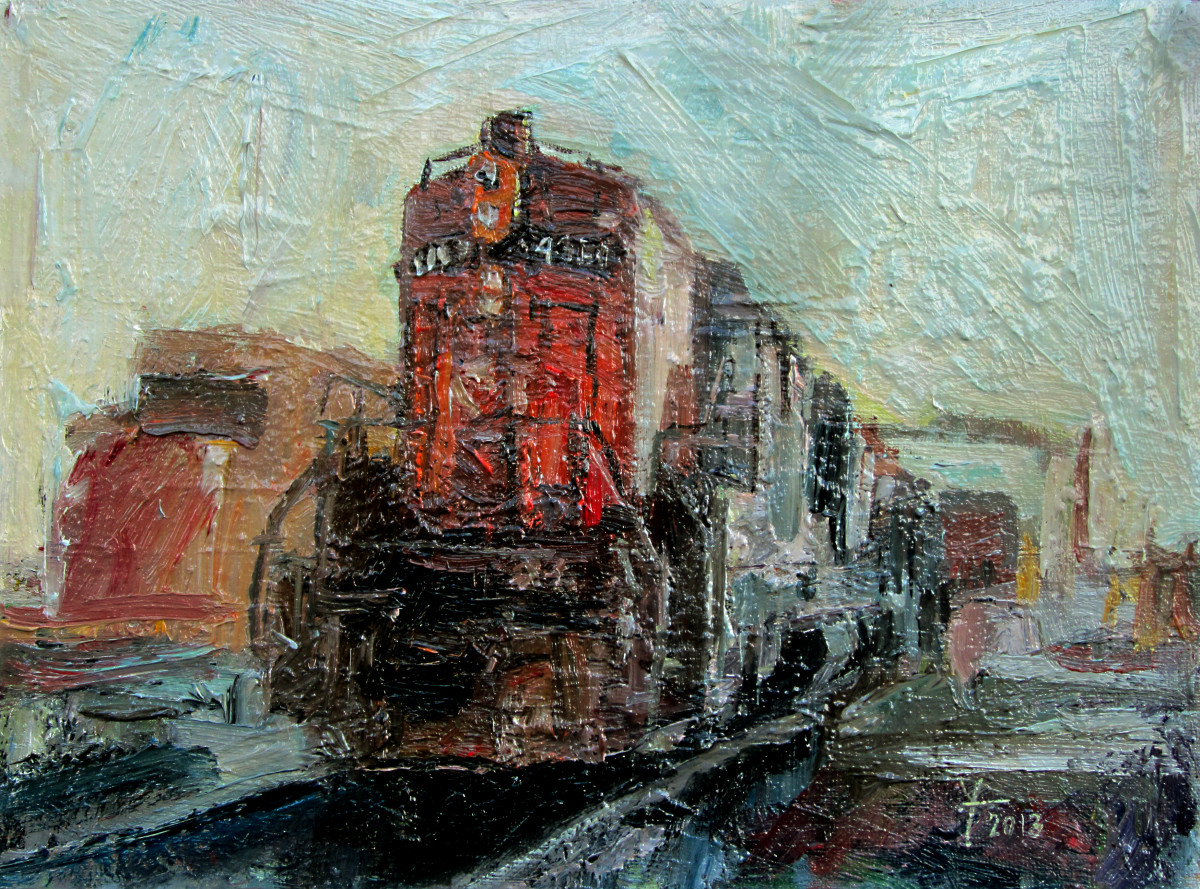 Red Engine 4364 002 by Donald Yatomi, Image 1.