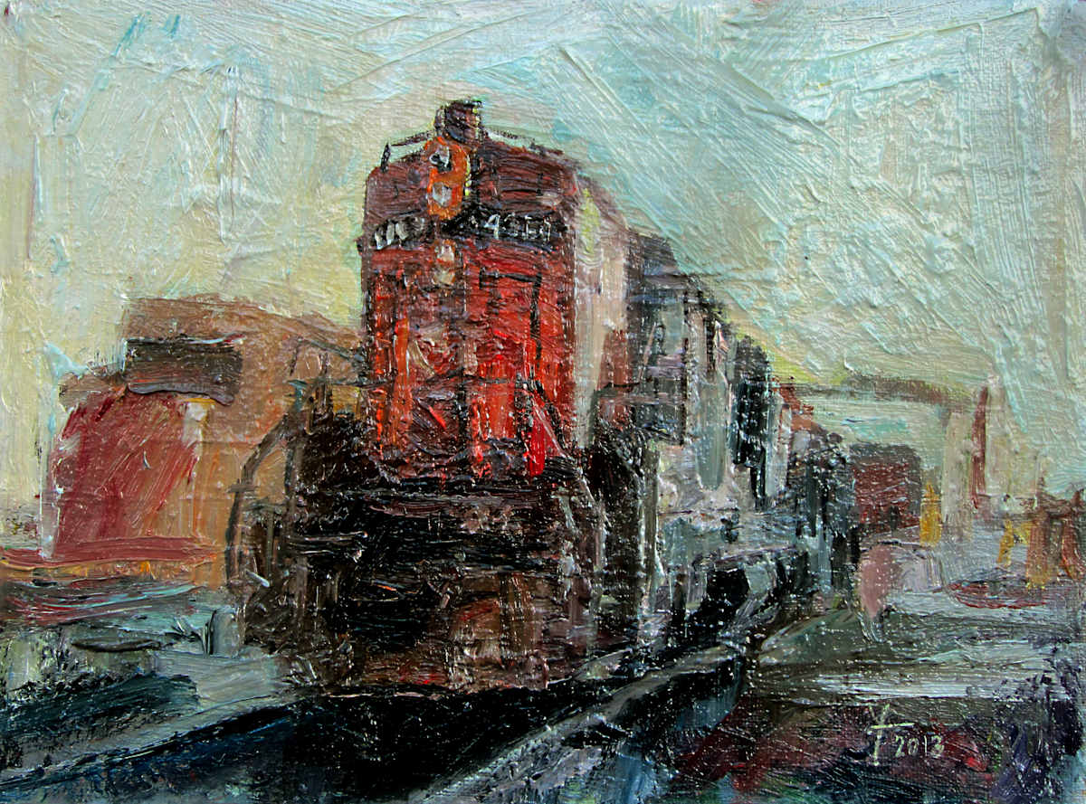 Red Engine 4364 002 by Donald Yatomi, Image 1.